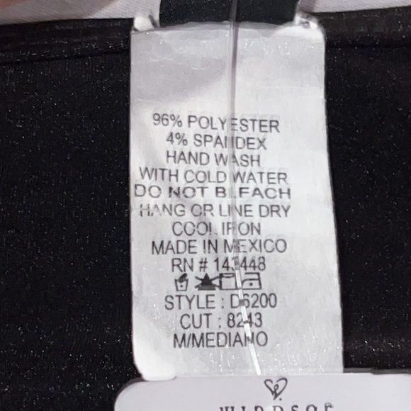 WindsorMesh Ruched Black Mini Dress 👗 - Picture 8 of 9